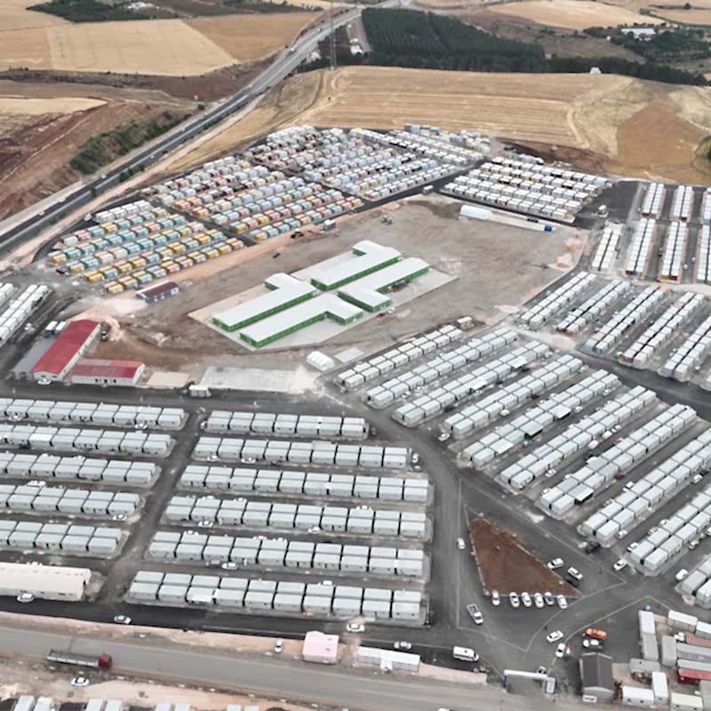 25.000 Adet Deprem Bölgesi Acil Yerleşim Modülleri