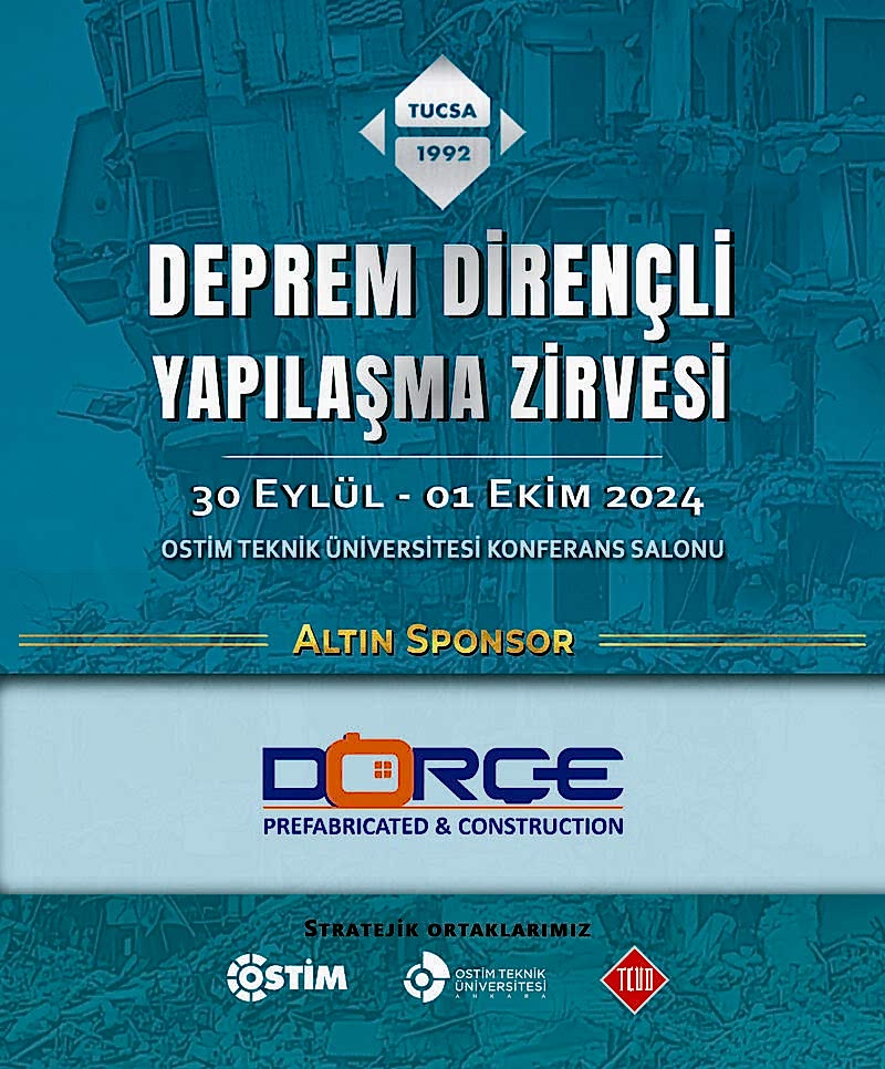 Deprem Dirençli Yapılaşma Zirvesi